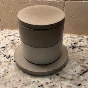 Stackable Concrete Storage Jars